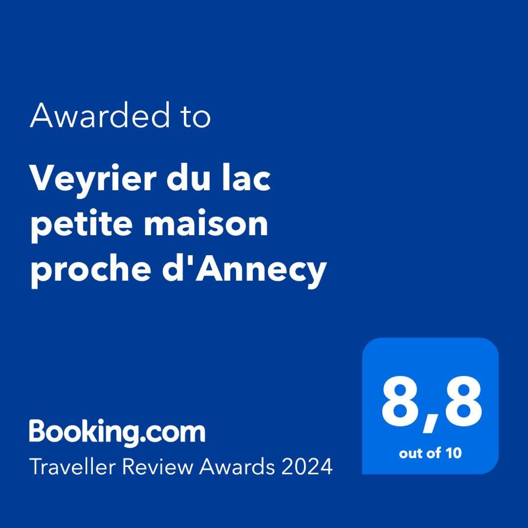 Veyrier Du Lac Petite Maison Proche D'Annecy Dış mekan fotoğraf